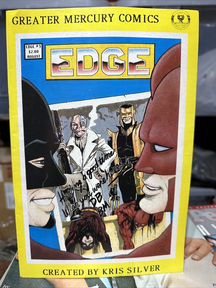 Edge #3 (Greater Mercury Comics August 1989)