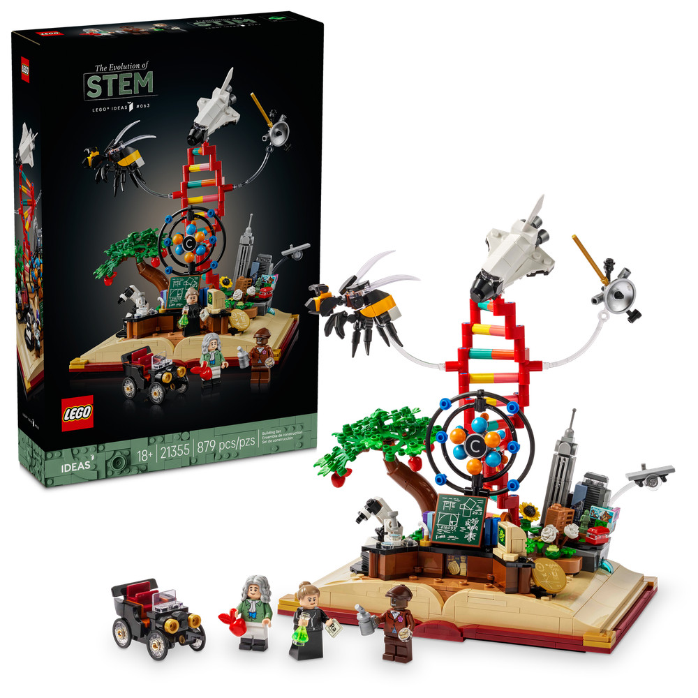 LEGO Ideas: The Evolution of Stem (21355) -  New/Factory Sealed