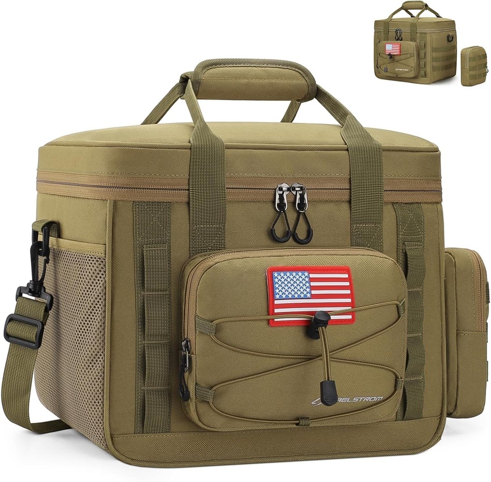 Tactical Lunch Box, Insulated Lunch Bag for Men Large Durable Free Shipping