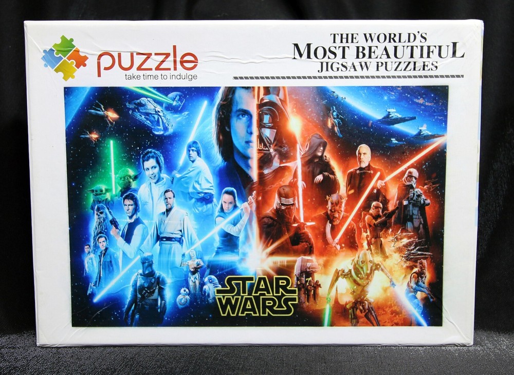 Star Wars Generations 1000 pc Wooden Jigsaw Puzzle