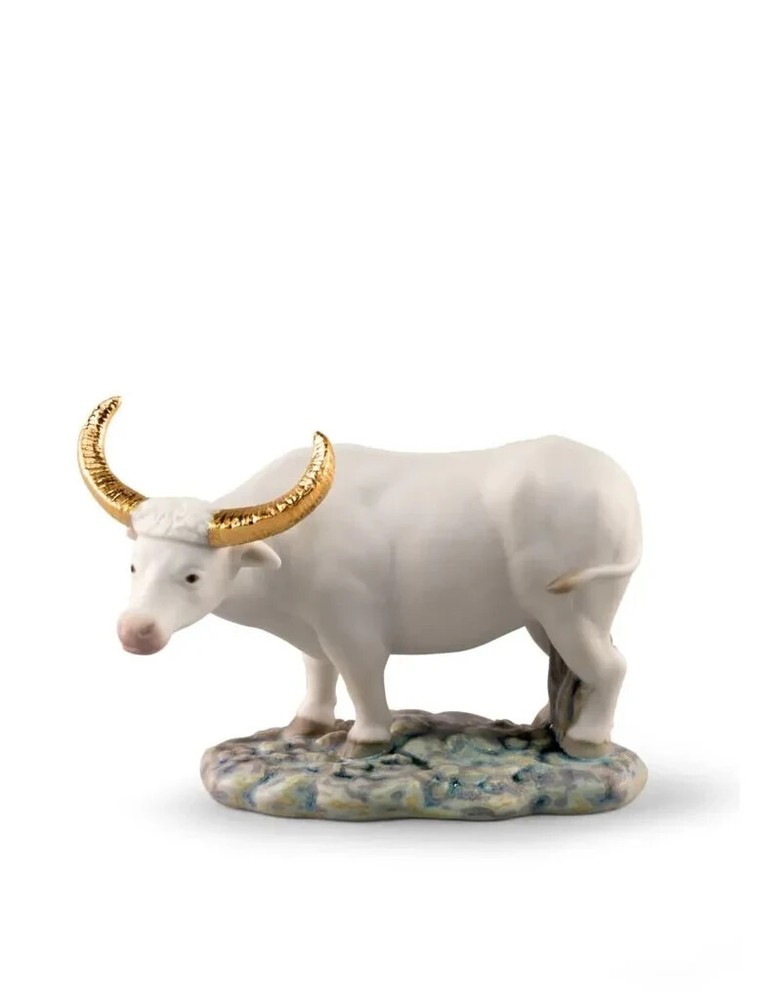 Lladro The Ox Mini Figurine 01009489 New Collection