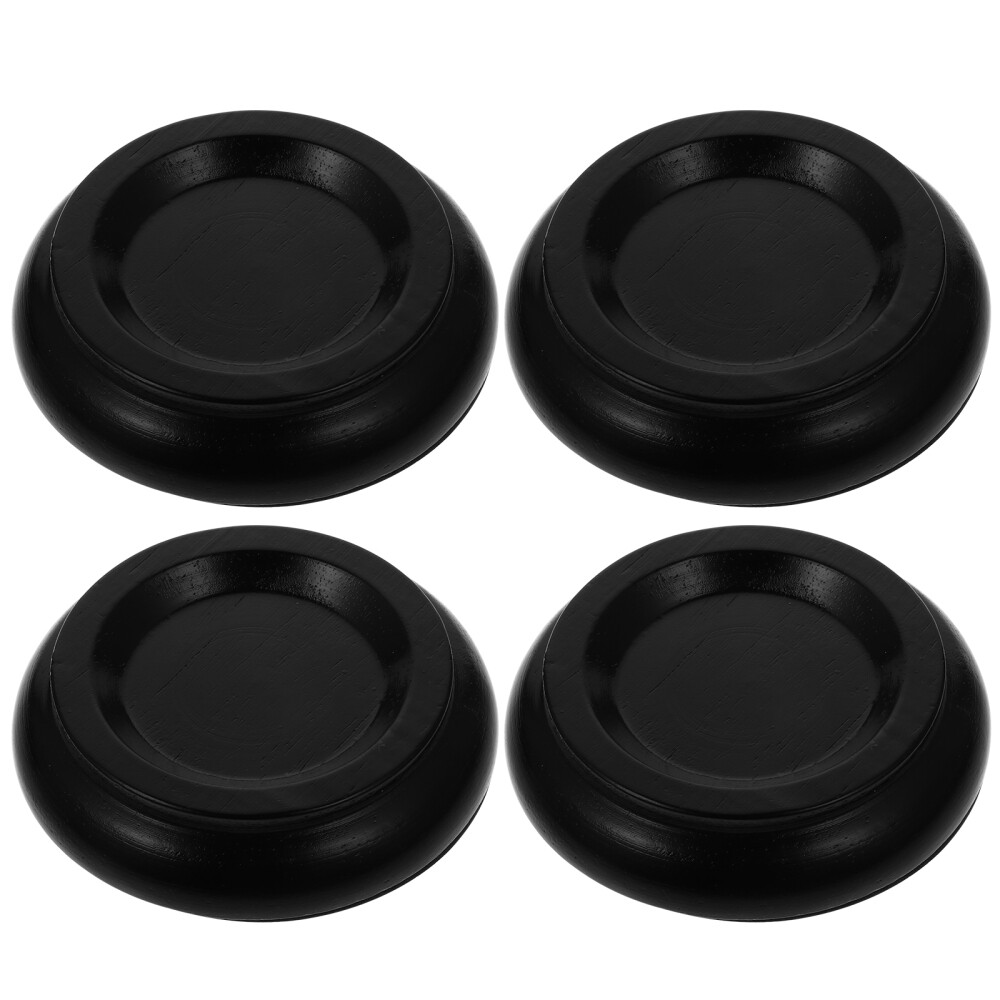 4pcs Furniture Glides Wood Piano Caster Piano Floor Protectors