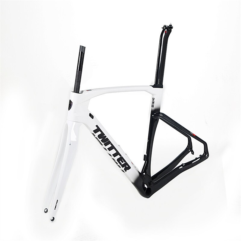 700*40C Carbon Fiber Road Bicycle Frameset Off-road Gravel Inner Cables Frame