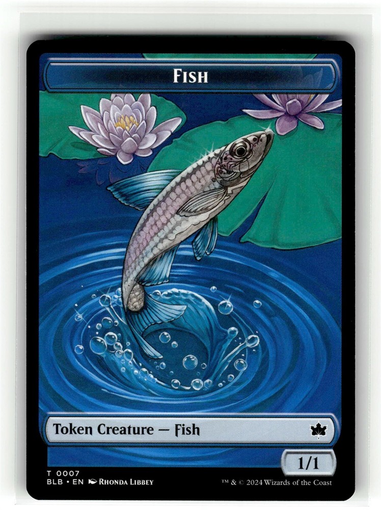 FISH TOKEN Bloomburrow #7 BLB(NM+)(MTG)