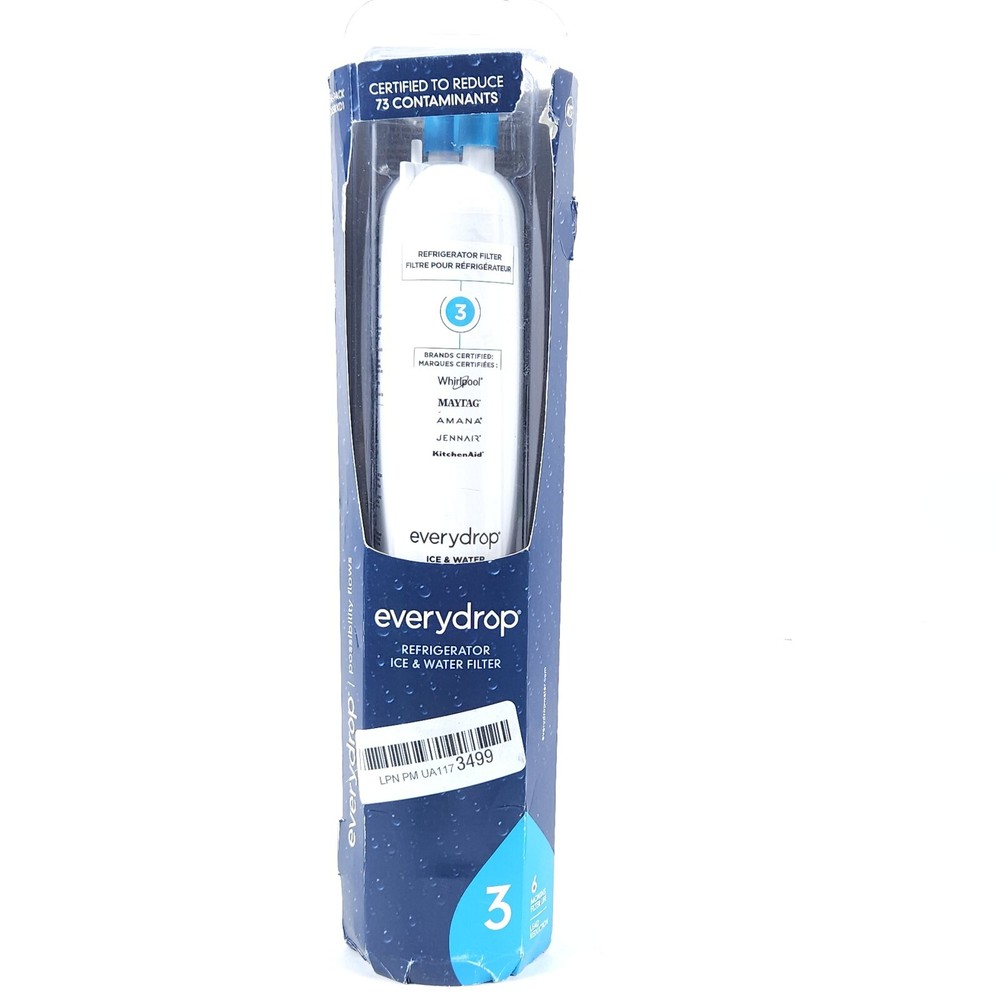 Everydrop Refrigerator Water Filter 3 Single-Pack Fresh New