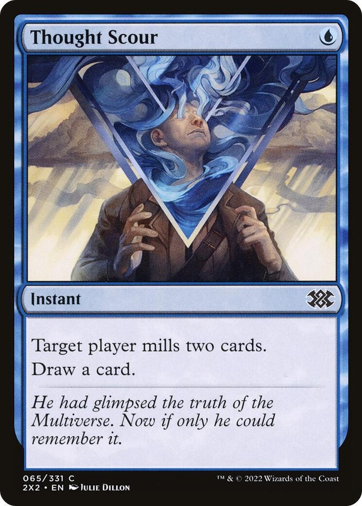 Thought Scour Double Masters 2022 Foil