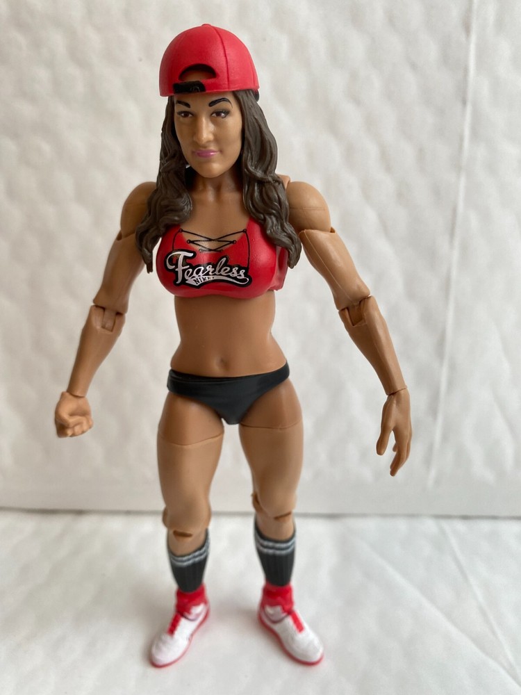 WWE NIKKI BELLA MATTEL BATTLE PACKS WRESTLEMANIA 34 WRESTLING ACTION FIGURE