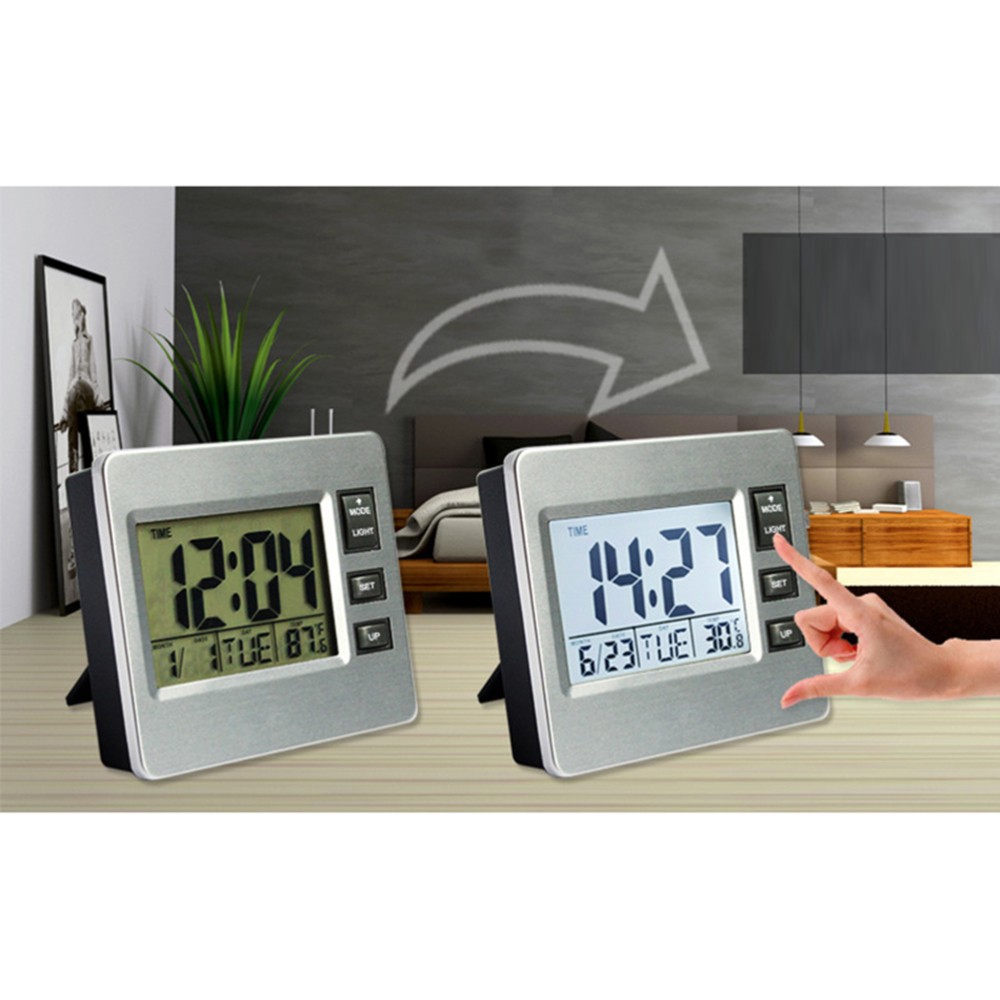 Luminous Digital Alarm Clock Bedside Clocks Bedroom Small Student