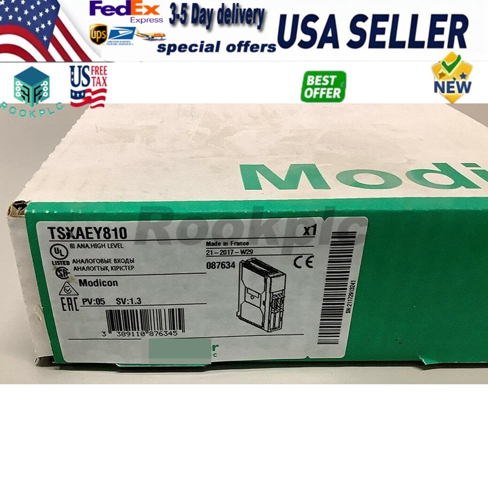 one New snd TSXAEY810 Analog Input Module Fast Delivery