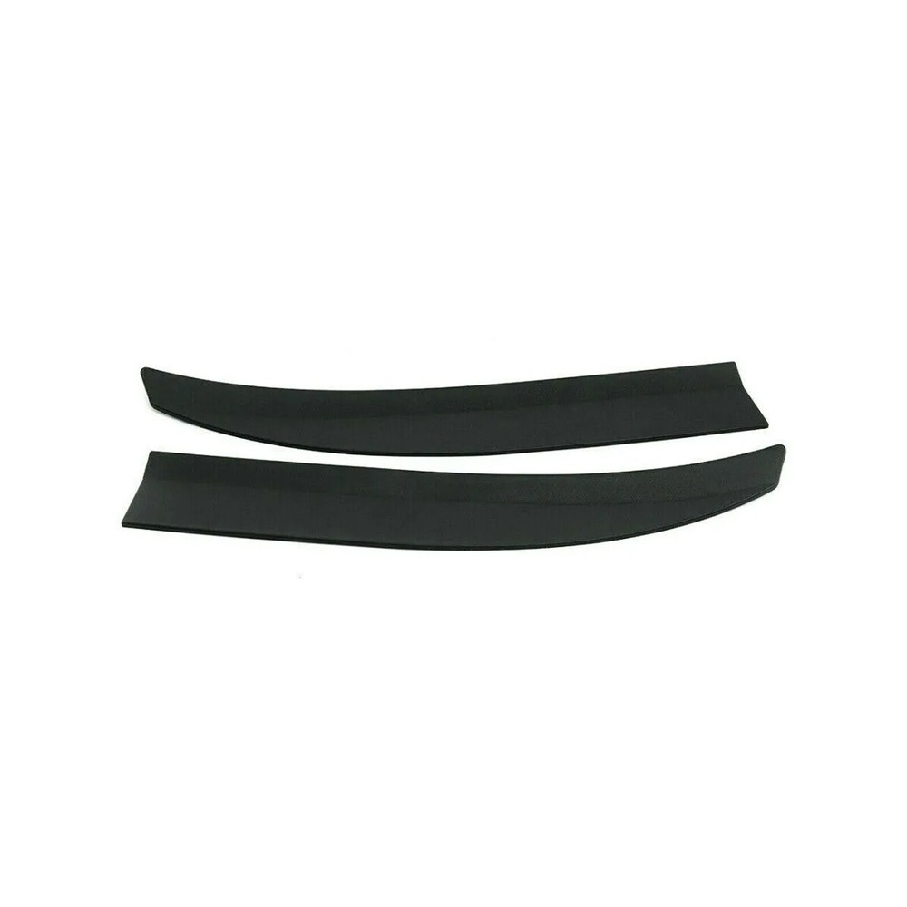 Universal Black Painted Adjustable Rear Trunk Spoiler Lip for Sedan