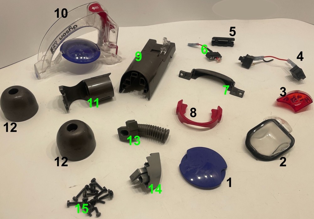 Dyson DC40 Upright Vacuum Cleaner REPLACEMENT PARTS - MULTIPLE LISTING