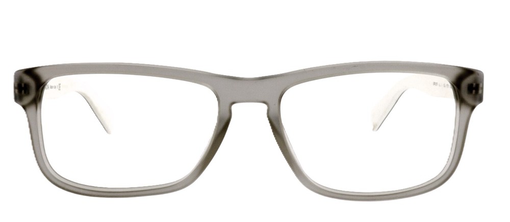 PRADA VPR07P 5AV-1O1 56mm Frosted Smoke Translucent Eyeglasses Frames Only Italy