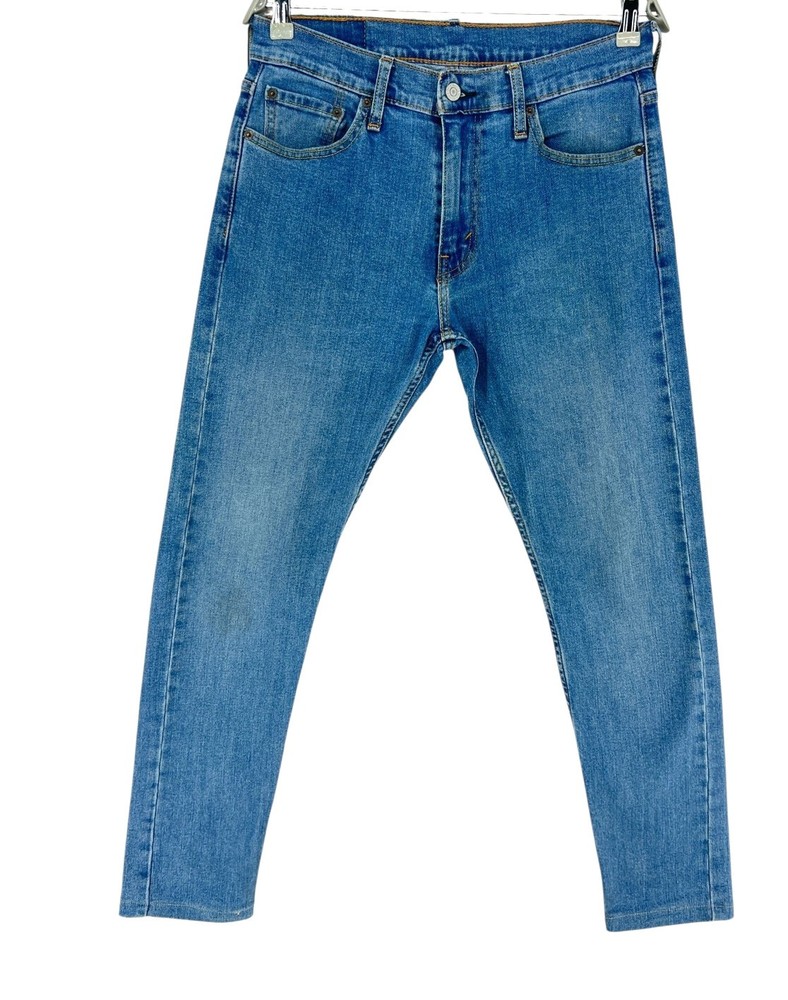 LEVI'S STRAUSS & CO 512 Men Denim Stretch Straight Leg Jeans W30 L29