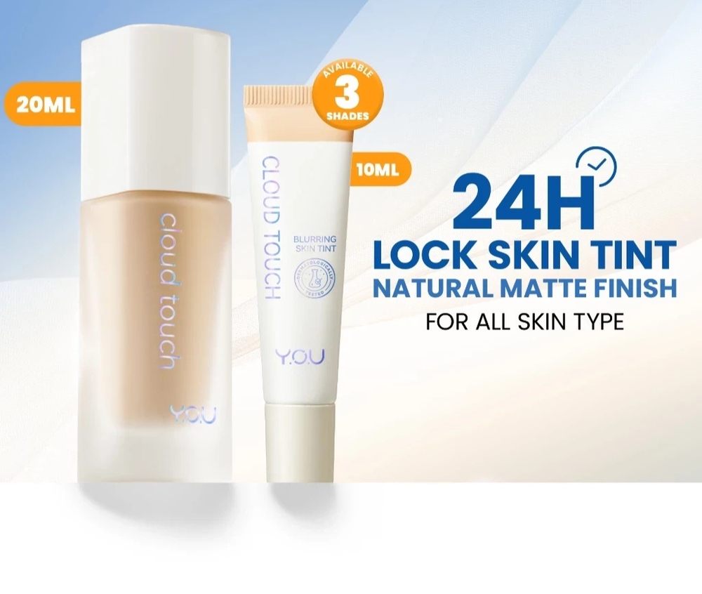 Travel Size YOU Cloud Touch Blurring Skin Tint 10 ml | Liquid Foundation