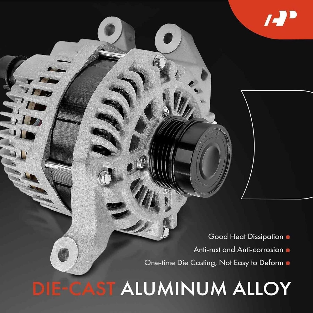 A-Premium Alternator Compatible with Ford Escape 2013-2019 2.0L, 12V 175A 4-G...