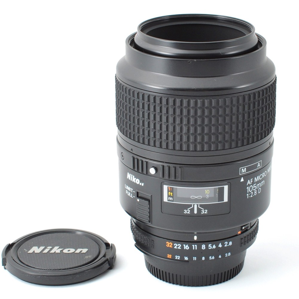 Nikon AI AF Micro NIKKOR 105mm f/2.8D 1:1 Macro Lens [Near MINT] SN3407957