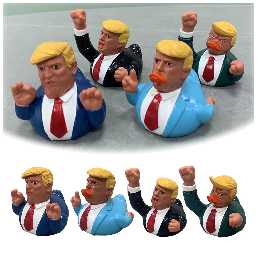 Trump Resin Duck Figurine - Quirky Political Collectible
