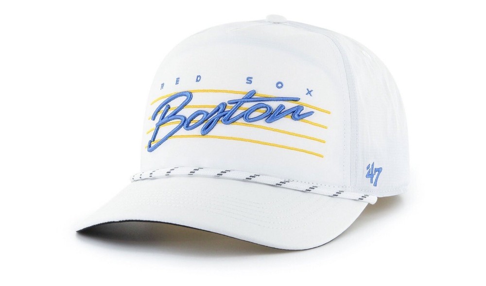 ‘47 Hitch Boston Red Sox City Connect Downburst Snapback Rope Hat Cap NEW