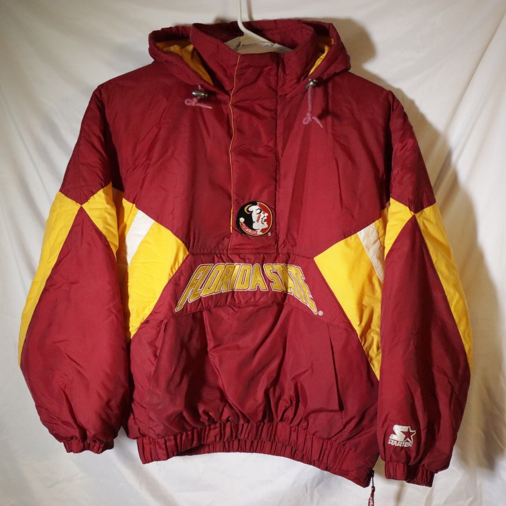 Vintage 90’s Florida State Seminoles RARE Starter Jacket Size XL