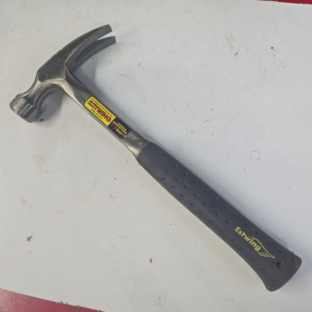 Estwing 20oz Rip Claw Hammer Forged Steel Handle 13.75” E3-20S