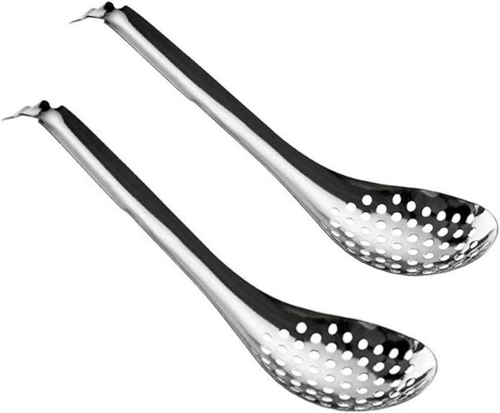 Spherification Spoon - Set of 2 Stainless Steel Spherification Spoon Molecular S