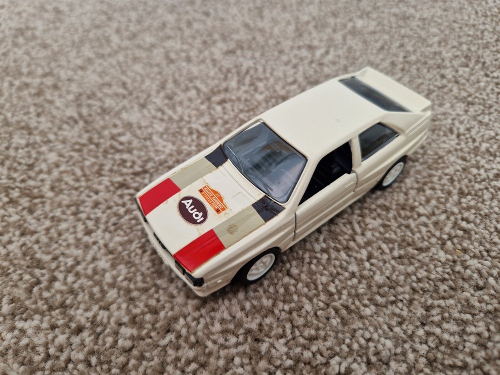 CORGI SOLIDO 1/43 CLASSIC AUDI QUATTRO RALLY DIECAST MODEL CAR
