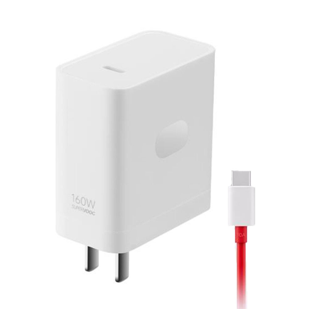 OnePlus 160W SUPERVOOC Wall Charger Cable for OnePlus Open 12 Ace 2 Pro Fast Charging