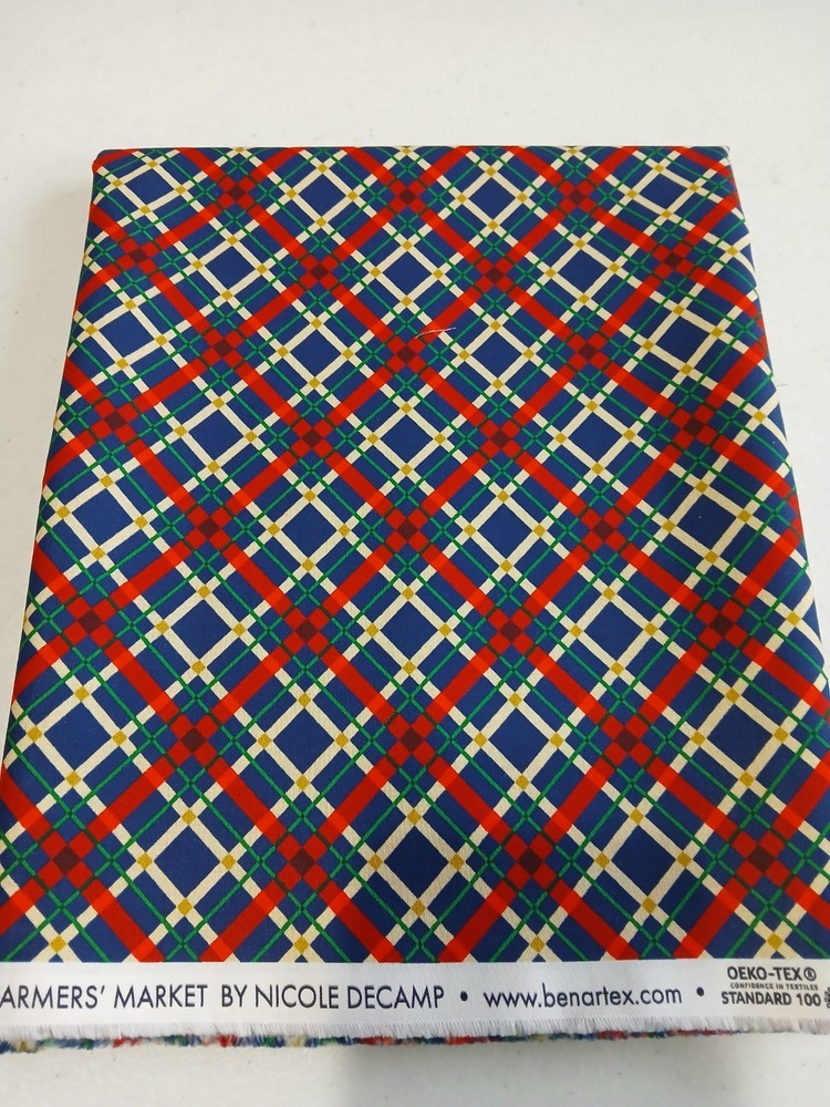 Two yard cut, multicolor, Quilt Shop Quality, out of print, hard to find.