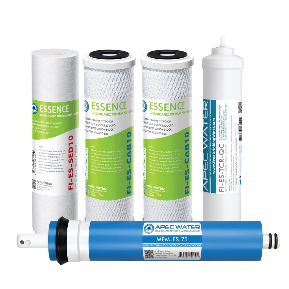 Systems FILTER-MAX-ES75 75 GPD High Capacity Complete Replacement Filter Set ...