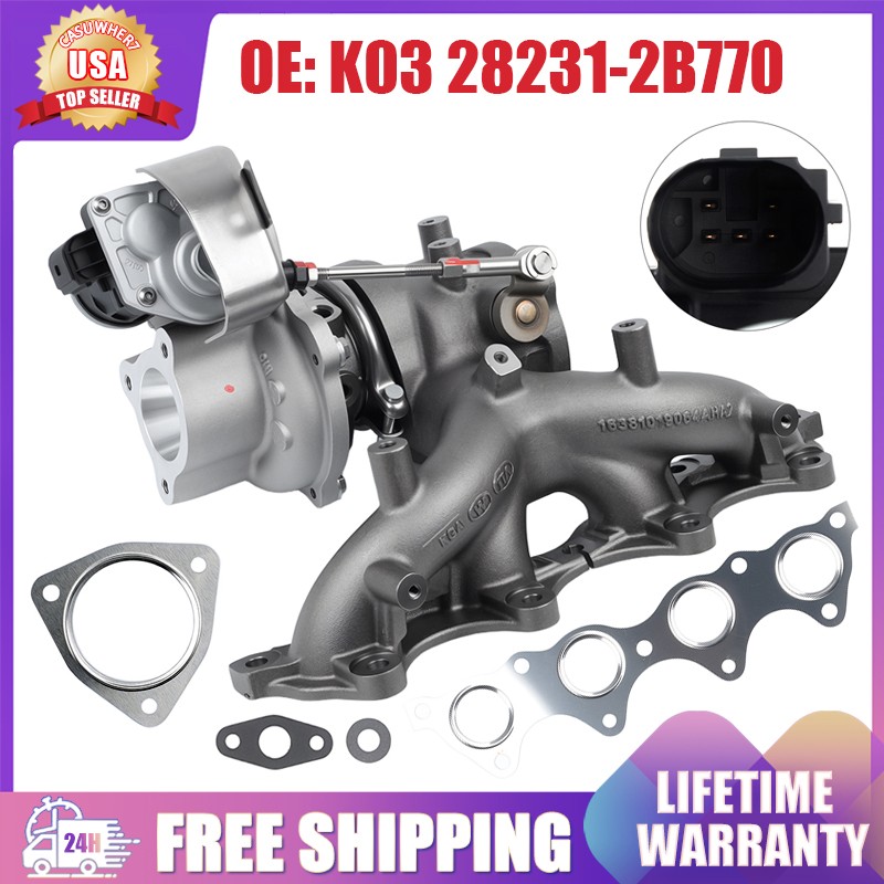 Turbo Turbocharger For Hyundai Sonata Eco 2015-2019 Kia Optima 2016-2020 1.6L L4