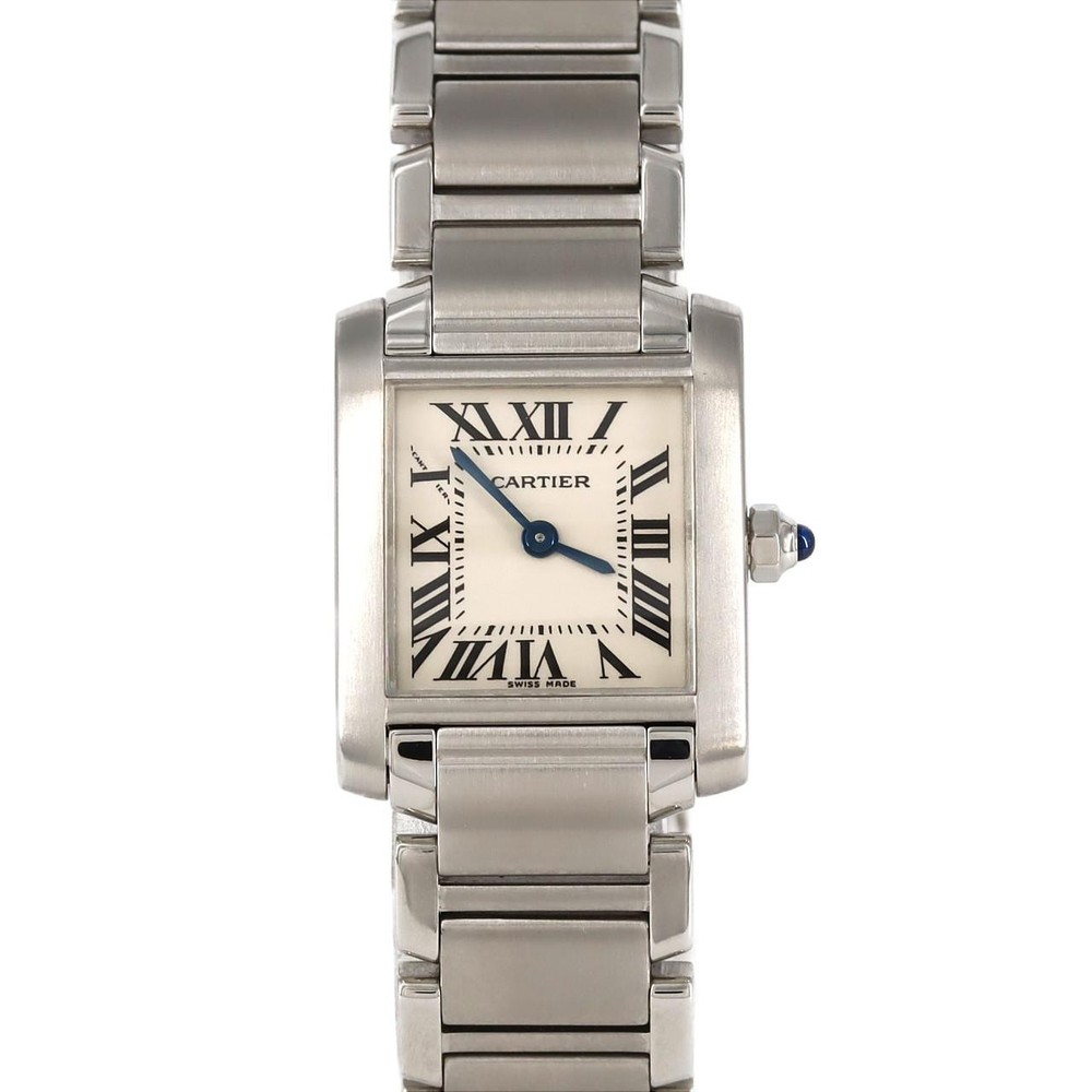 Authentic Cartier Tank Francaise SM W51008Q3 SS Quartz  #270-003-997-2146