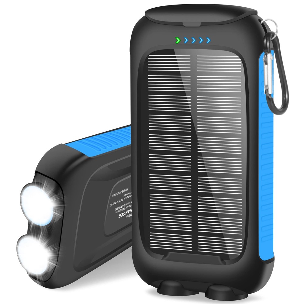 𝟮𝟬𝟮4 𝙐𝙥𝙜𝙧𝙖𝙙𝙚 Solar Power Bank -38800mAh Waterproof Portable Solar P...
