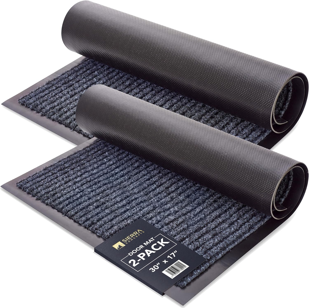 Front Door Mat Welcome Floor Mats - Entryway Indoor Outdoor Entrance Doormat, Pa