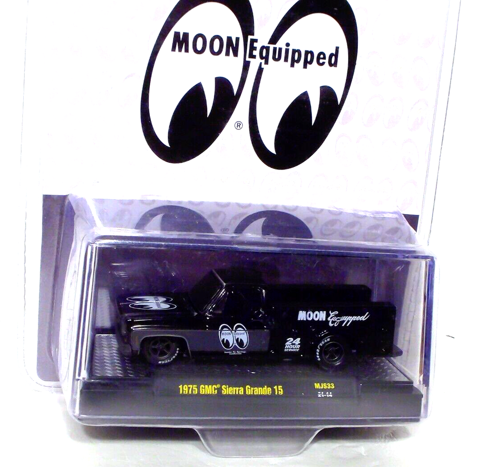 M2 Machines Moon Equipped 1975 GMC Sierra Grande 15 Service Body 1:64 Diecast