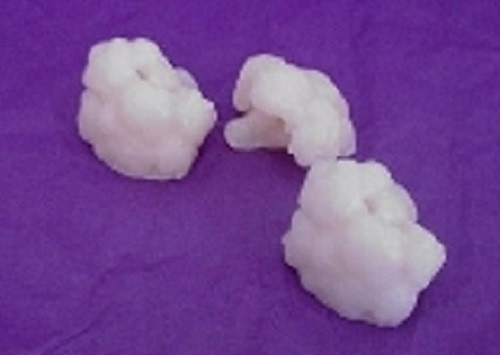 Cauliflower Bud, Wax, Fake Food, Gel Embeds, Props, 11 pc Lot