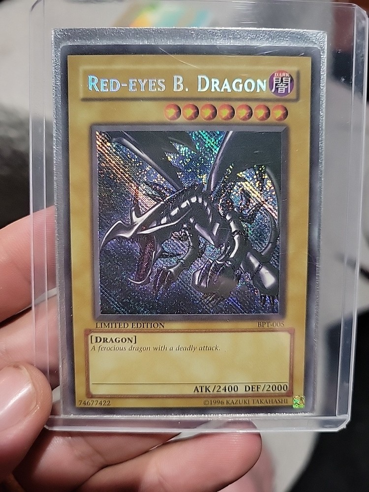 Red-Eyes B Dragon BPT-005 2002 Limited Collectors Tin Edition