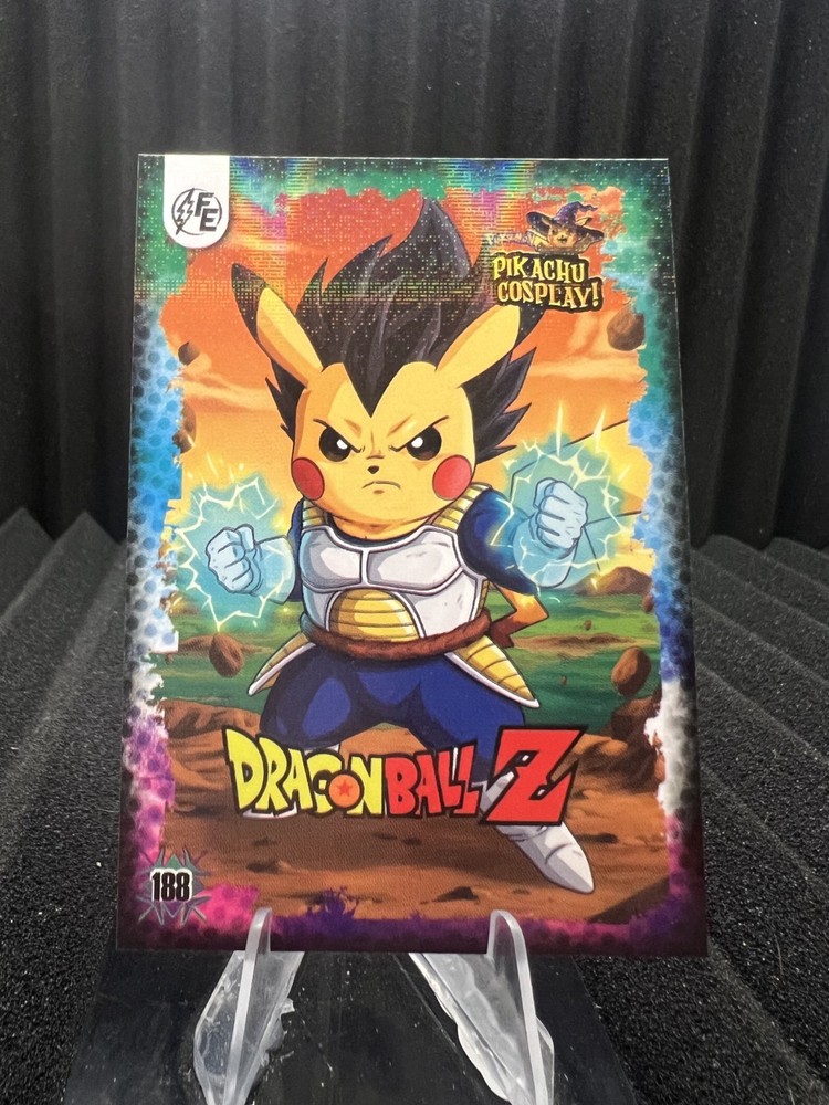 Dragon Ball Z (Pikachu) #188 - Galaxy Holo - Electric Pikachu Cosplay - Pokemon