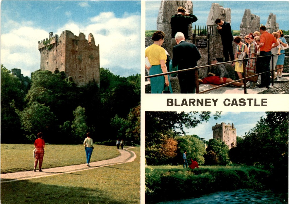 BLARNEY CASTLE, Cork City, Stone, John Hinde Studios, Ireland, Postcard