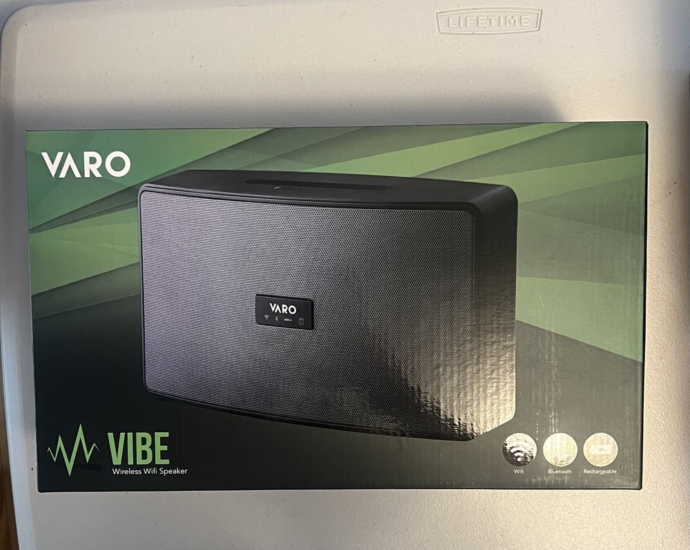 VARO VIBE WSD-602 Wireless Bluetooth Speaker with WiFi Google Apple Compatibility  