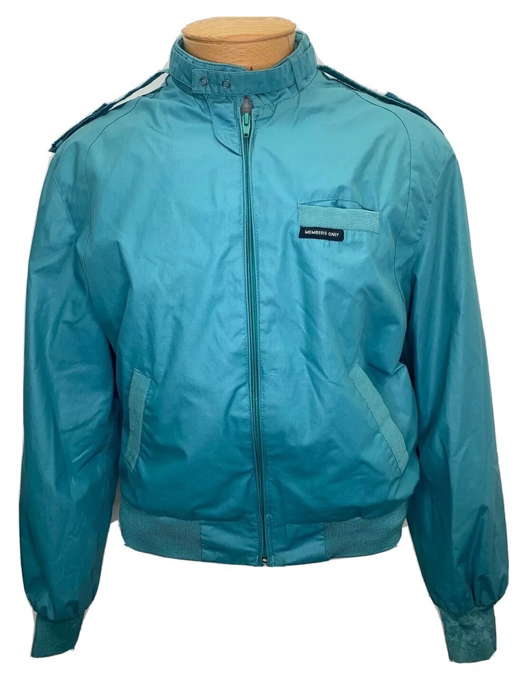 Vintage 80s Europe Craft Cafe Racer Bomber Jacket Mens Size 42 EUC-image