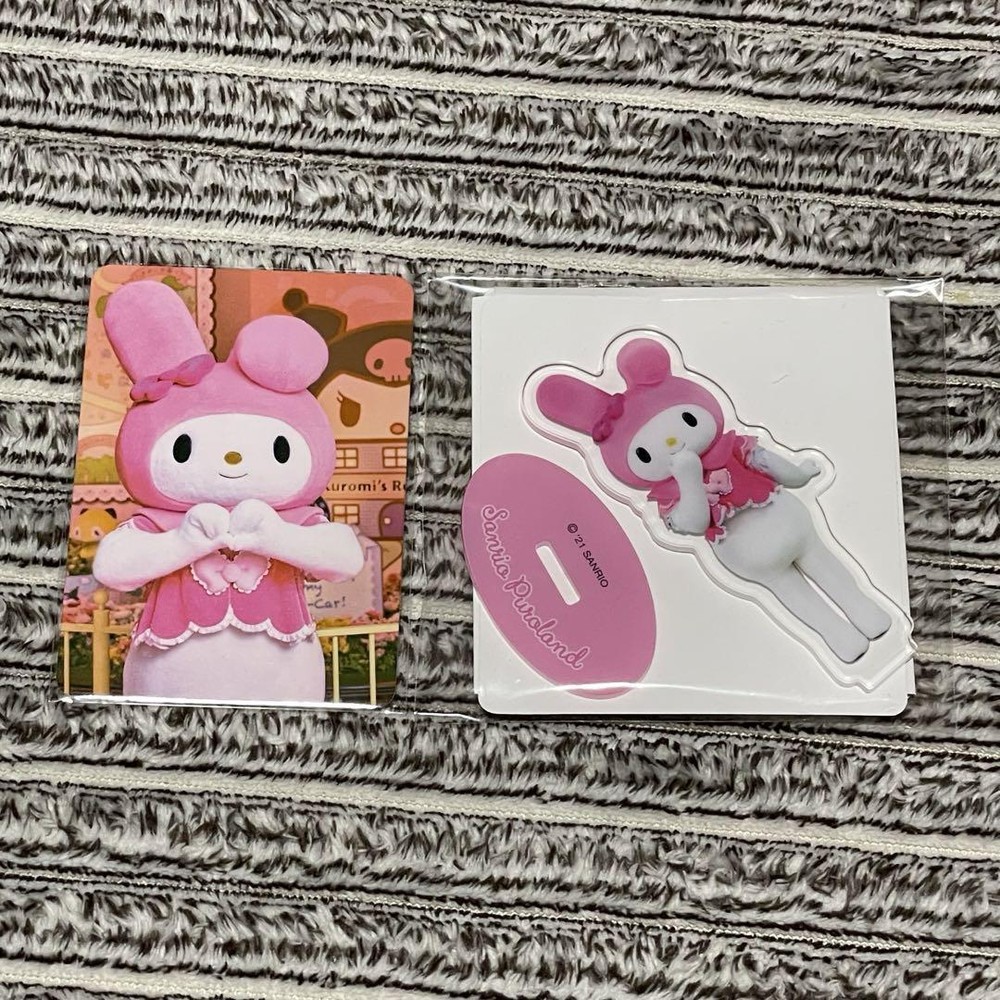 My melody Sanrio Characters Acrylic stand Card Anime Animation