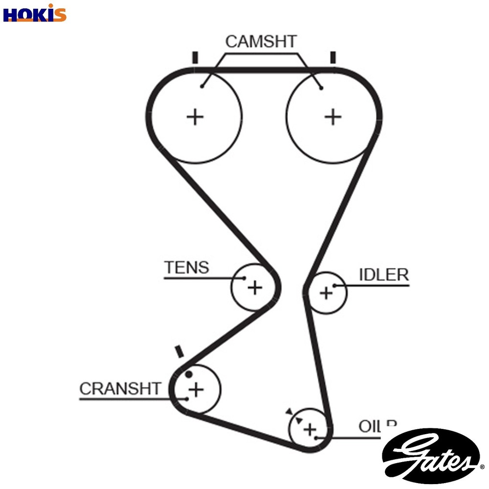 TIMING BELT 5556XS FOR HYUNDAI HIGHWAY/VAN SONATA/IV/Mk/III SONICA SANTA/FE 2.0L