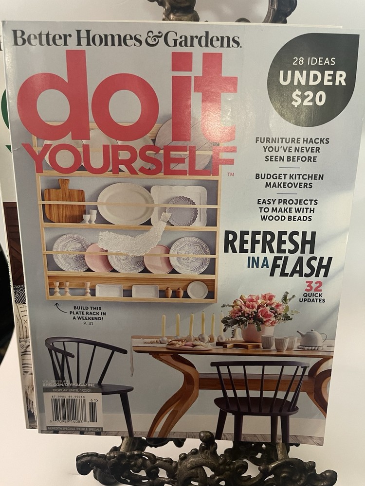 2-Better Homes & Gardens “Do It Yourself” Magazines 2020, 2021