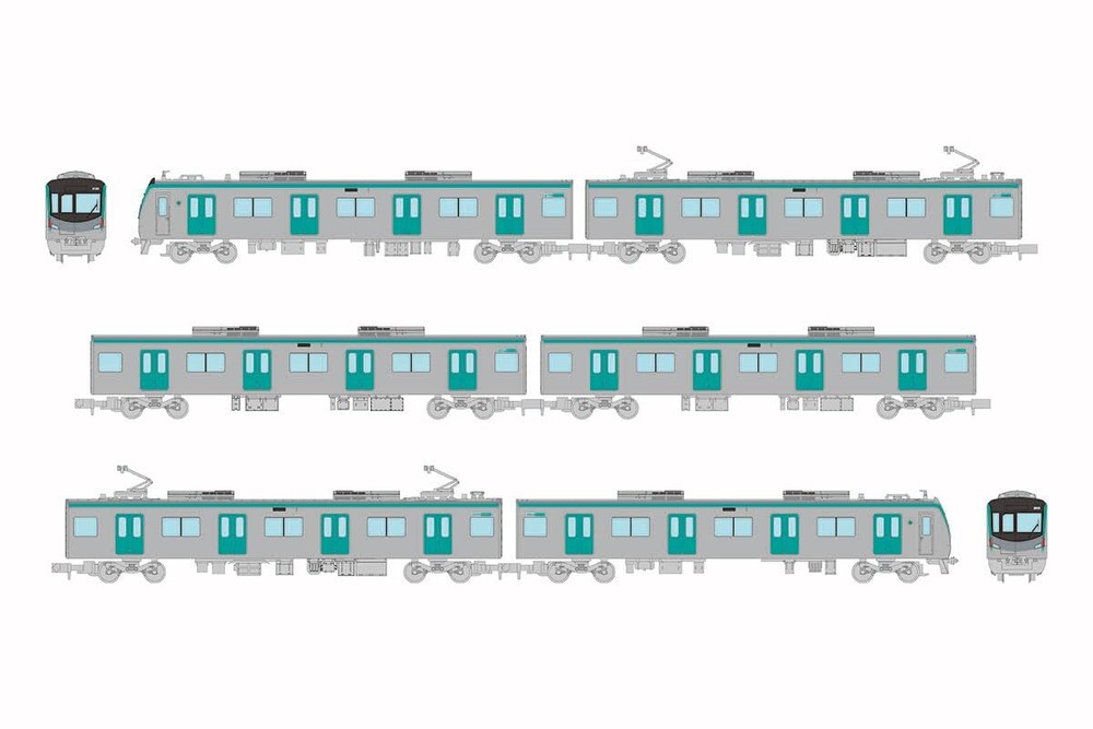 Railway Collection Kyoto City Subway Karasuma Line 20 Series 6-Car Set