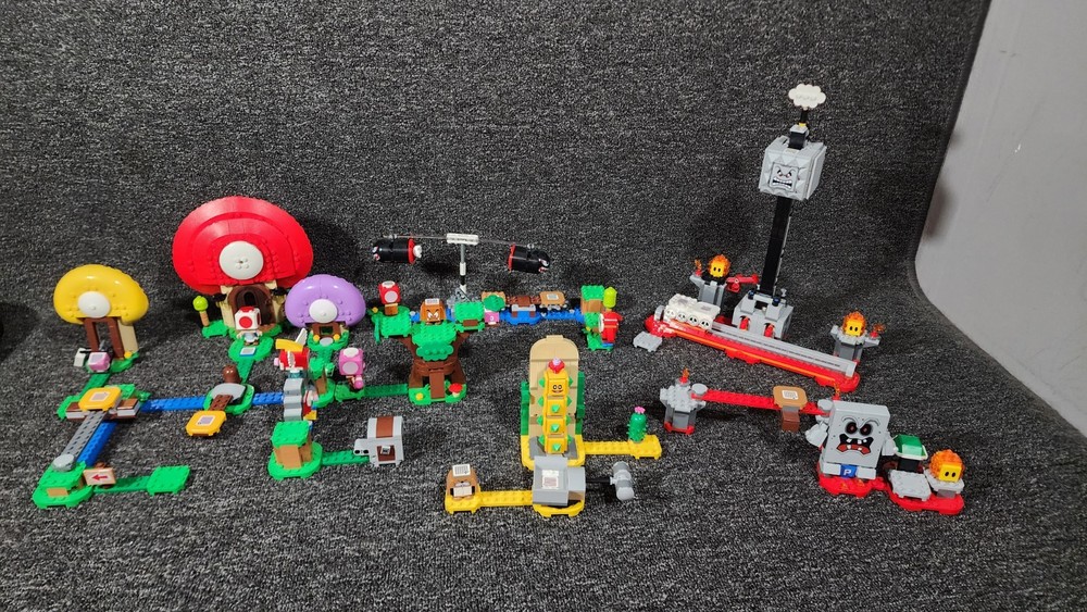 Lego Super Mario Expansion Bundle - 5 Sets 71364 71366 71368 71363 71376