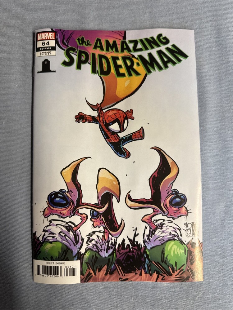 Marvel Comics AMAZING SPIDER-MAN #64 Skottie Young Variant (2024)