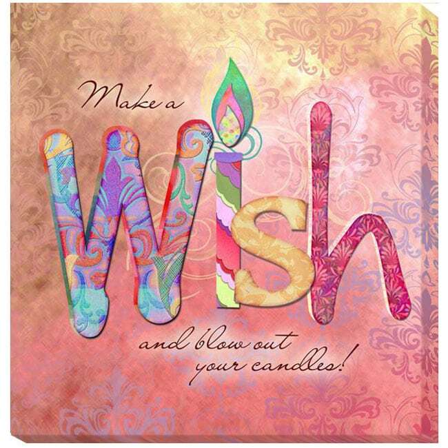 Connie Haley Wish Canvas Giclee Art Print - Small Size, Vibrant Colors, Premium Quality Wall Decor for Home or Office