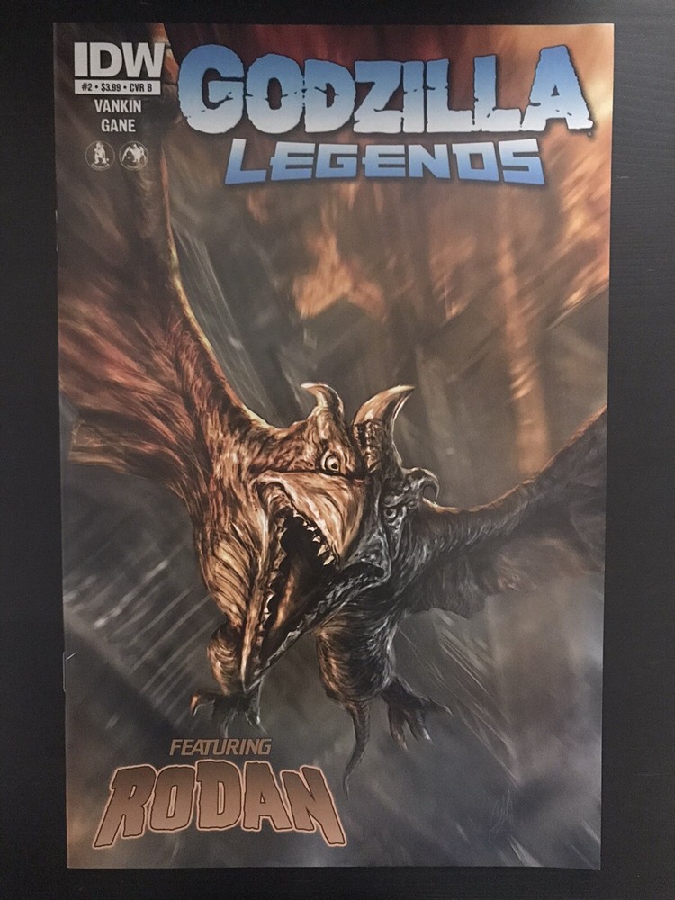 Godzilla Legends #2 2011 Variant IDW Comic Book Rare Collectible Edition  