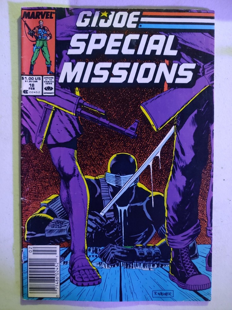G.I. Joe Special Missions #18 Direct Market Edition  1989 Marvel
