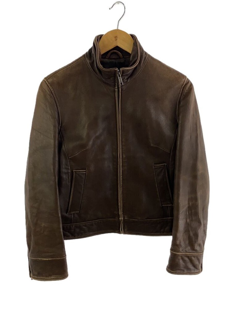 Banana Republic Leather Jacket Blouson/Used// 3995